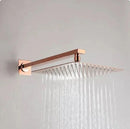 Ducha chuveiro INOX 20cm COM BRAÇO 40cm Rose