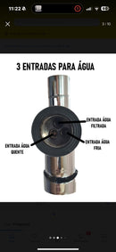 Torneira monocomando com entrada para filtro TOR-007