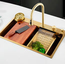 Kit cuba gourmet dourada completa 75x45