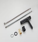 Torneira Pia Cuba Banheiro Monocomando Luxo Preto An-1051a