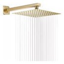 Ducha chuveiro INOX 20cm COM BRAÇO 40cm Dourado