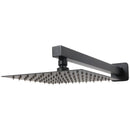 Ducha chuveiro INOX 20cm COM BRAÇO 40cm Preto