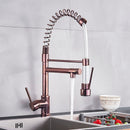 Torneira Gourmet de Cozinha 50cm Rose Gold