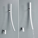 Torneira Monocomando de Parede Nordic Style