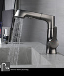 Torneira banheiro monocomando com mangueira extensível ref