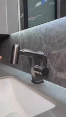 Torneira banheiro monocomando com mangueira extensível